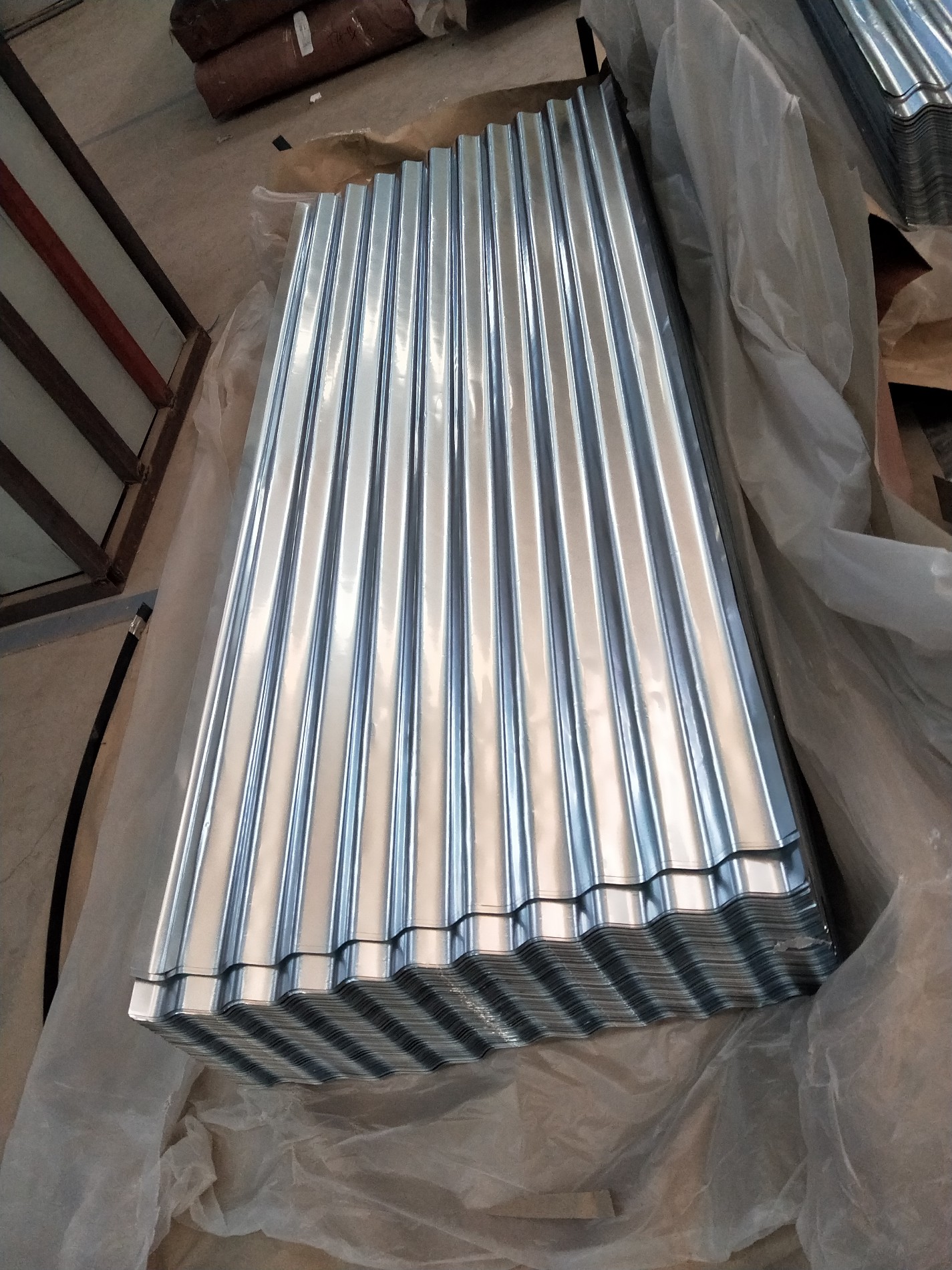 Metal Building Material Prepainted Color Roof Tiles Galvanized Corrugated Metal Roofing Sheet