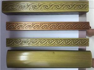 Tubos de acero gofrado para decoración