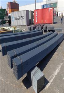 Barras angulares de acero iguales o desiguales de perfil de acero MS Angel laminado en caliente de hierro Angel de primera calidad