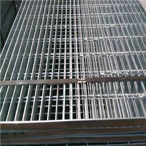 Rejilla de acero galvanizado para entrada de vehículos, rejilla de acero de barra de rodamiento de metal resistente, rejilla de acero dentada