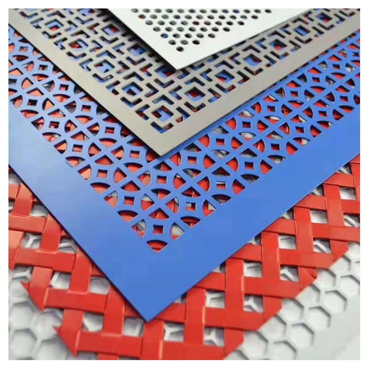 galvanized perforated steel metal sheets