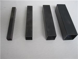 Tubos de acero recocido negro de venta caliente, tubos laminados en caliente, tubos de acero para cercas
