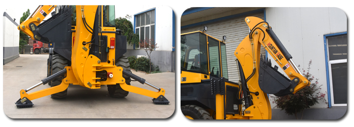 Quality Construction Backhoe Loader