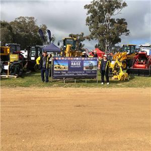 Cargador de ruedas y excavadora Exposiciones en Australia