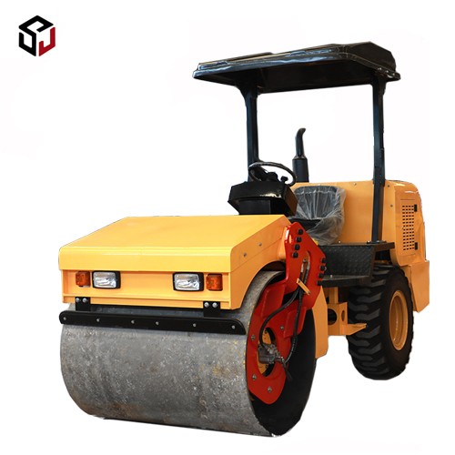 China 3 tons single drum vibration small road roller for construction