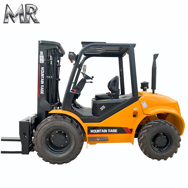 Chinese Rough Terrain Forklift 2WD 4WD 35 Forklift Truck