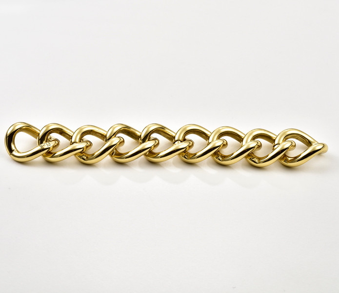 Bracelet chaîne en laiton