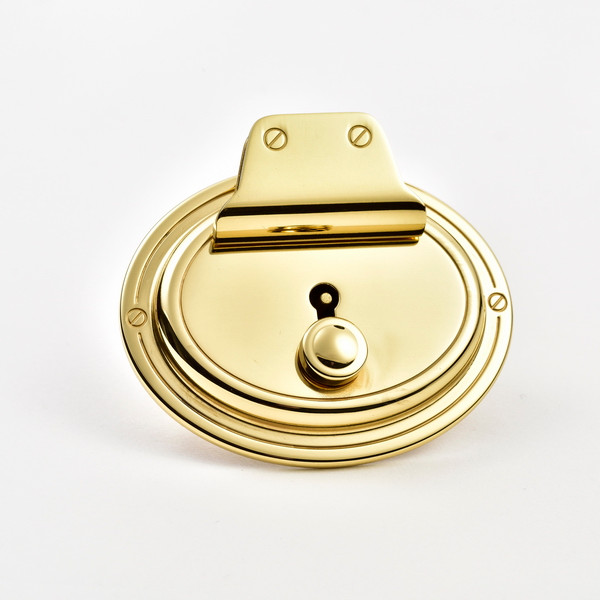 Solid Brass Handbag Tuck Lock