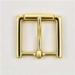 Solid Brass Roller Pin Buckle
