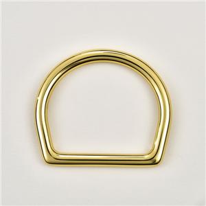 Solid Brass D Ring