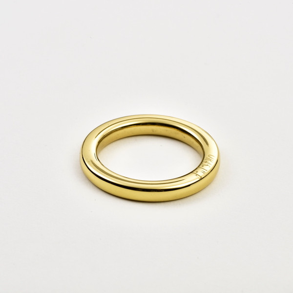 Solid Brass Flat O Ring