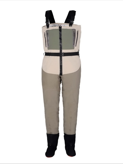 Zippered Waterproof Fly Fishing Chest Waders