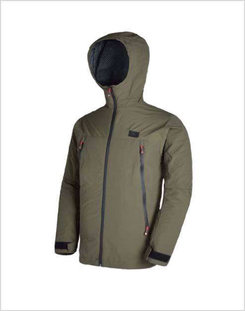 Lined Waterproof and Breathable Rain Jacket