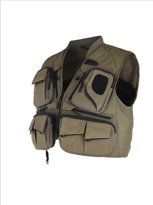Professional Fly Fishing Vest with 21 Pockets