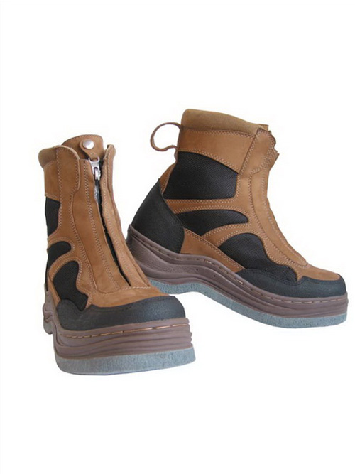 Zippered Wading Boots with Moulded Felt Sole
