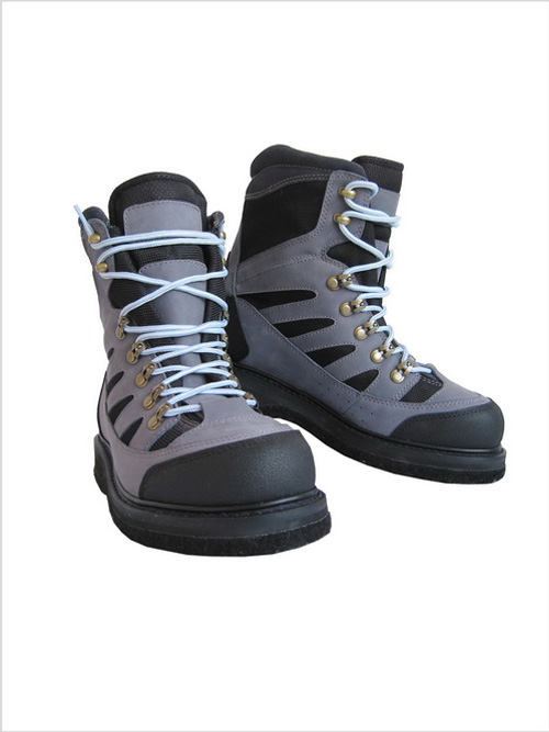Nubuck Leather Wading Boots with Felt Sole