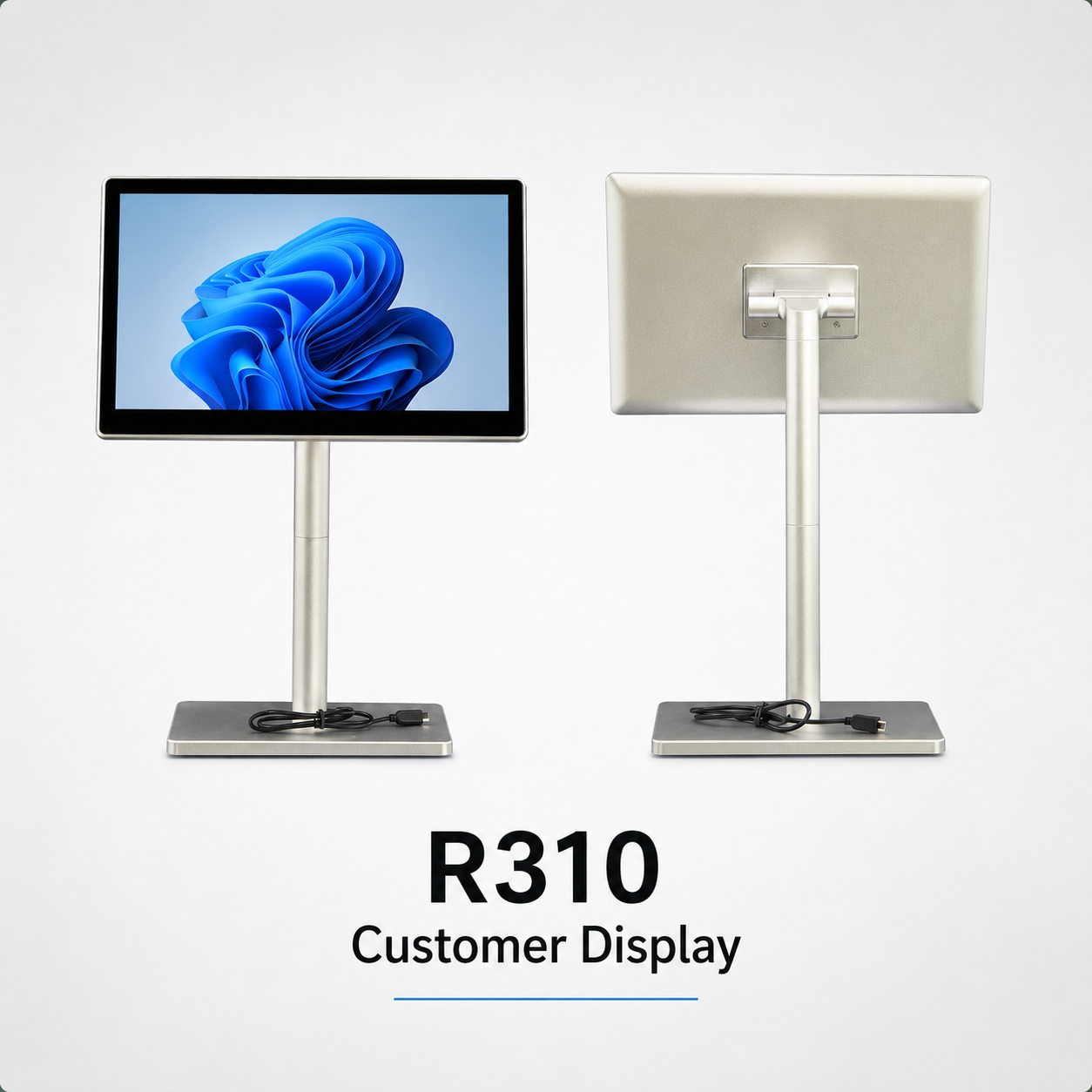 15.6 Inch Touch Screen point of sale POS System Aluminum Cash Register for Retail Store