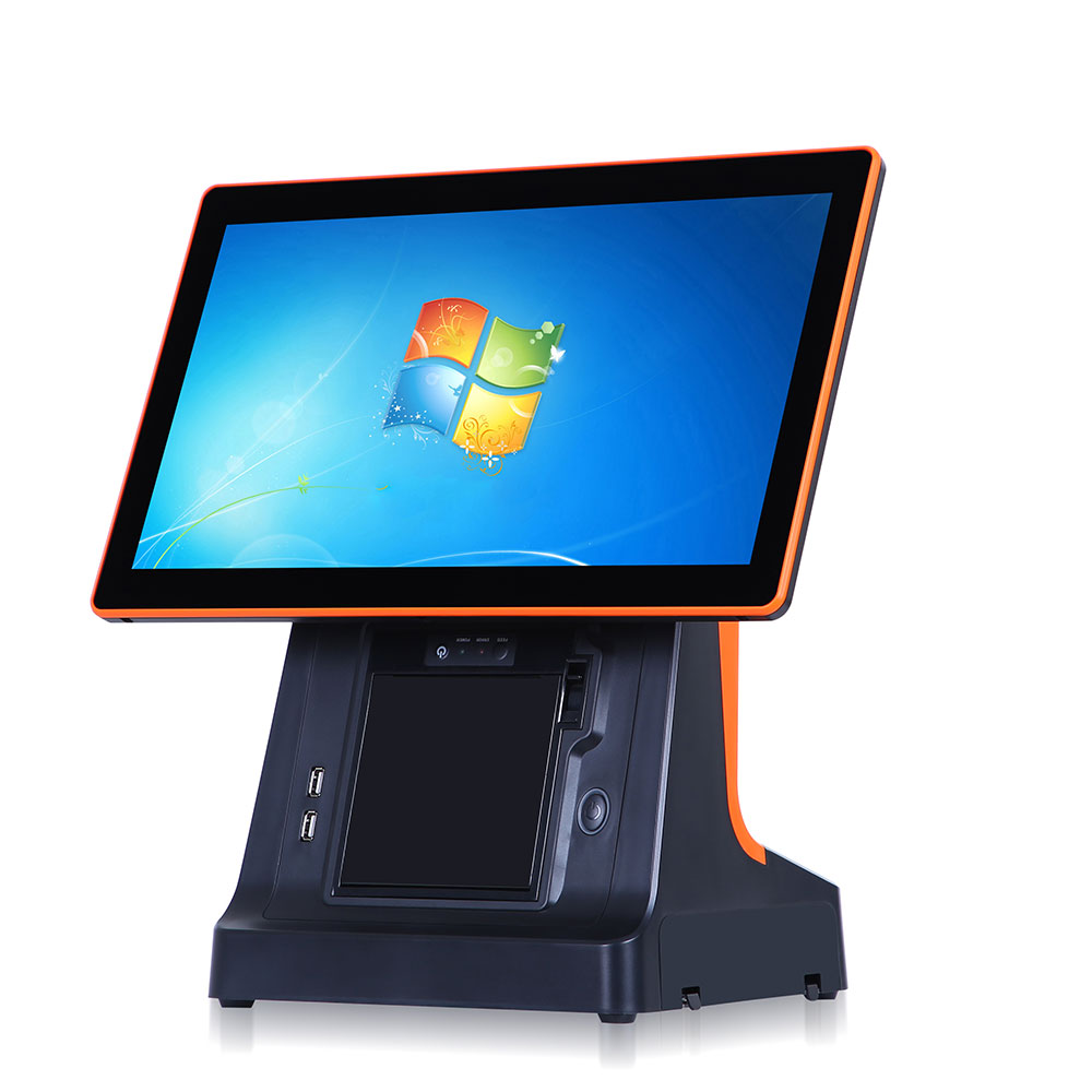 Restaurant and Retail POS Terminal with Built-in 58/80mm Printer and Customer Display