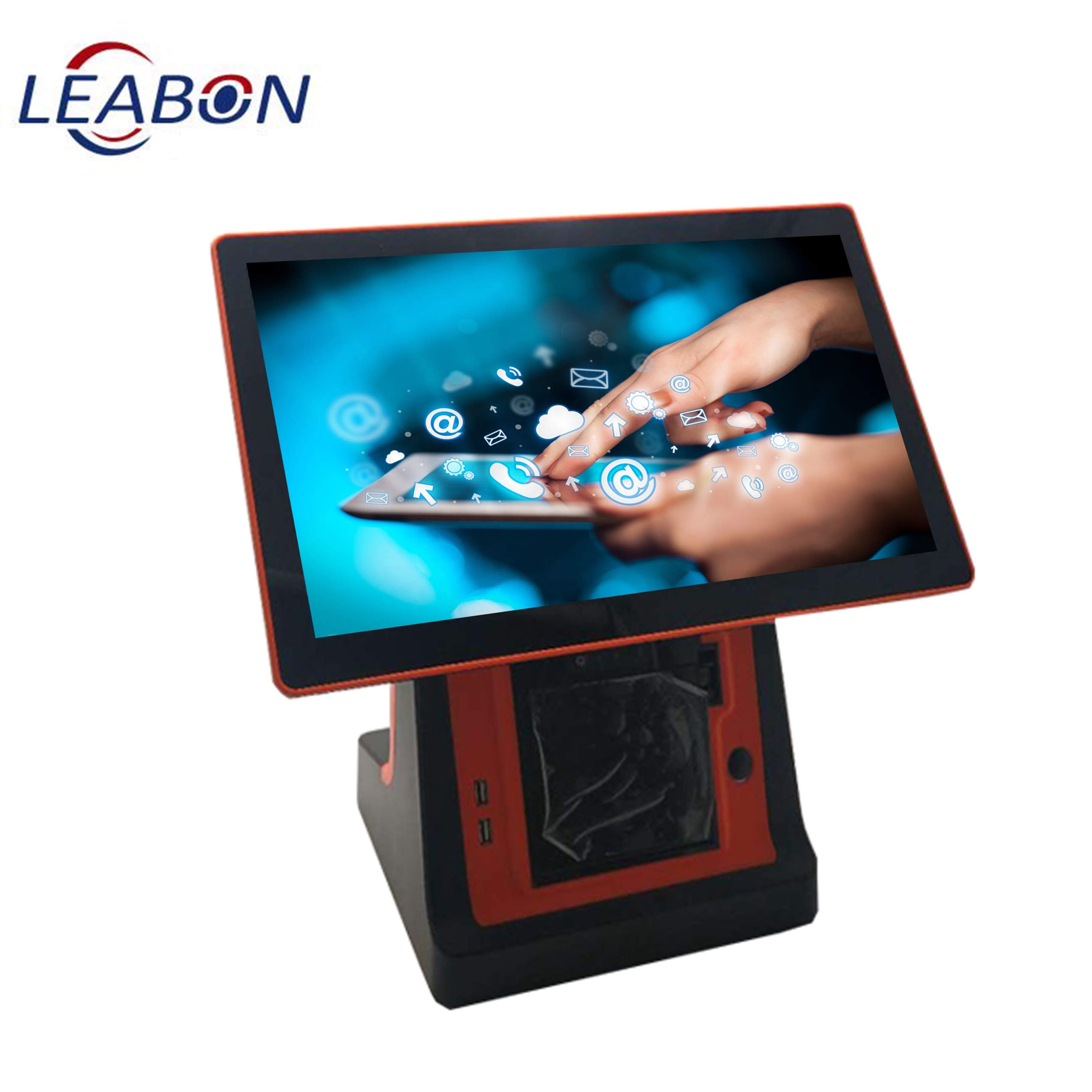 Restaurant and Retail POS Terminal with Built-in 58/80mm Printer and Customer Display