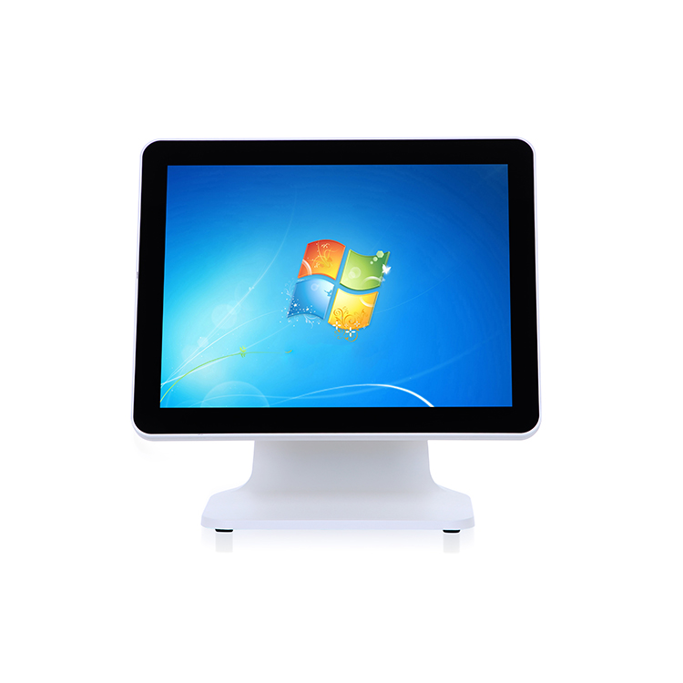 15 Inch White POS Terminal W7 Windows Android Cash Register for Retail and Restaurant
