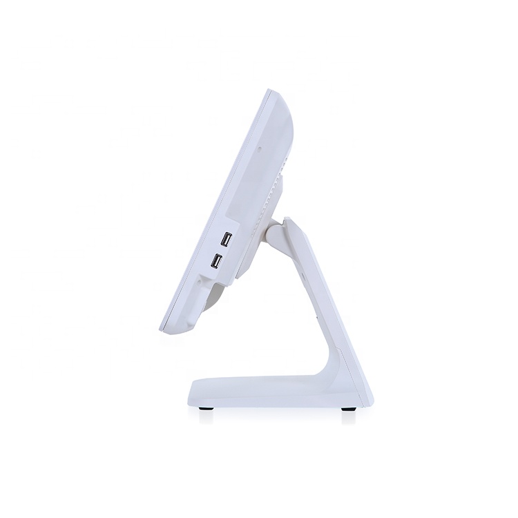 15 Inch White POS Terminal W7 Windows Android Cash Register for Retail and Restaurant
