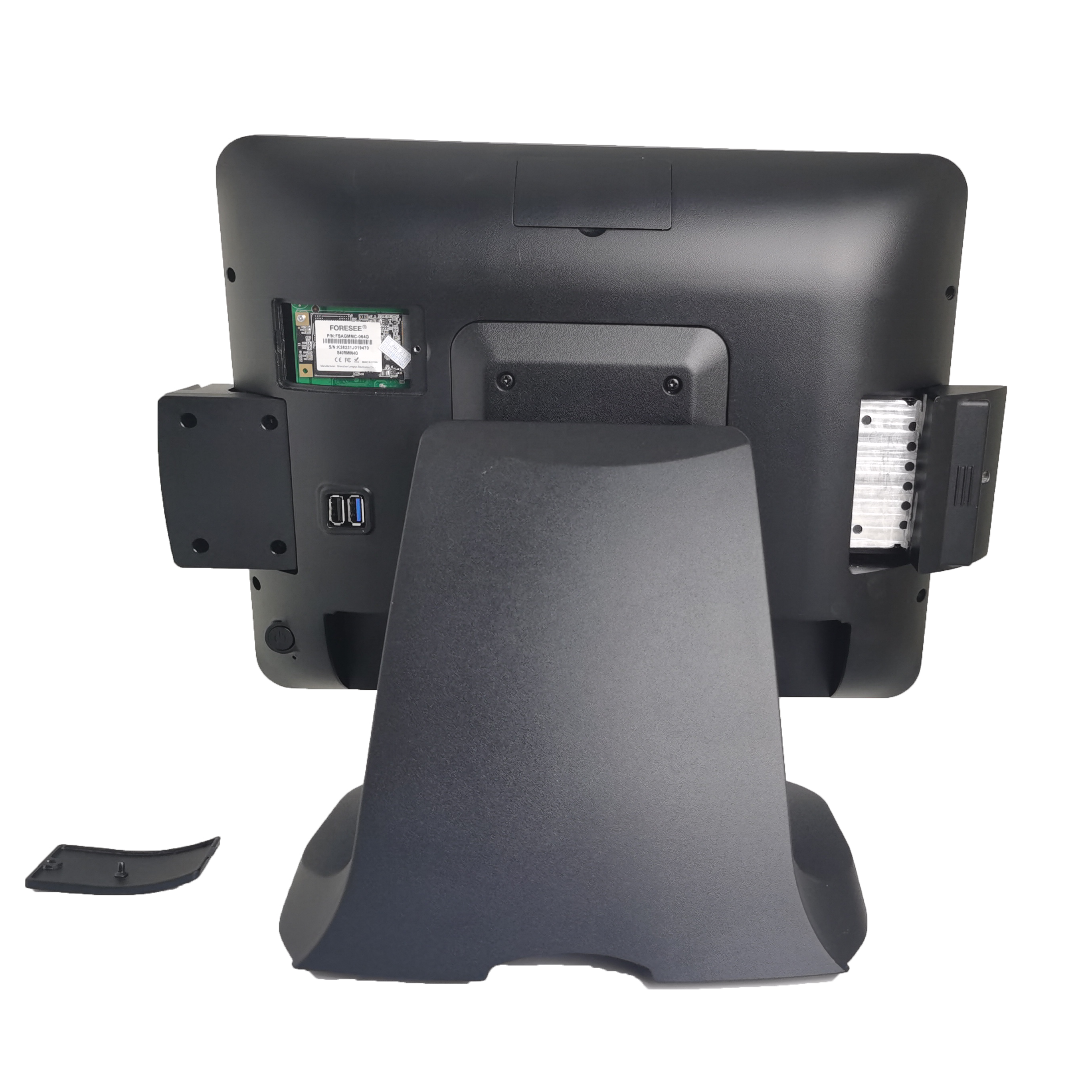 15 Inch All-in-One POS Cash Register with Removable Hard Drive, Windows/Android Optional