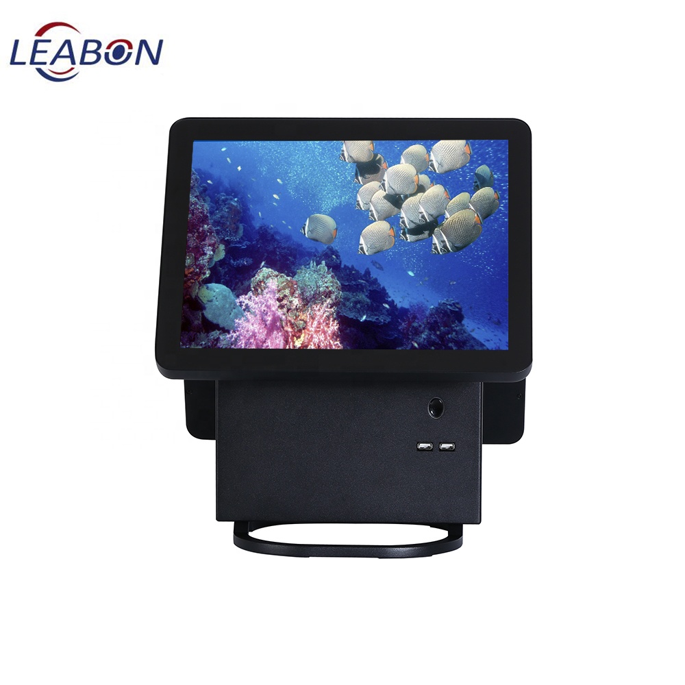15 Inch Dual-Screen POS Cash Register with Rotatable Display, OEM/ODM Factory Price