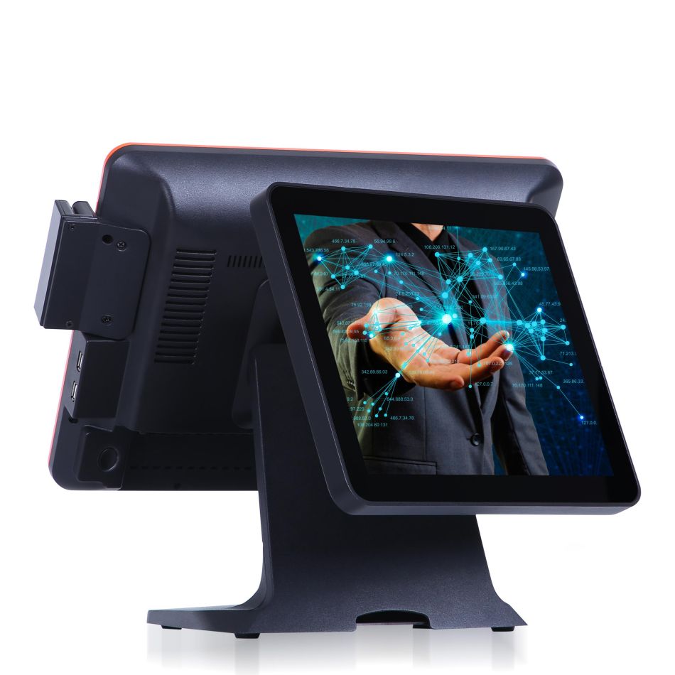 15-Inch Dual Screen POS Cash Register | Factory Direct B2B POS Terminal Supplier