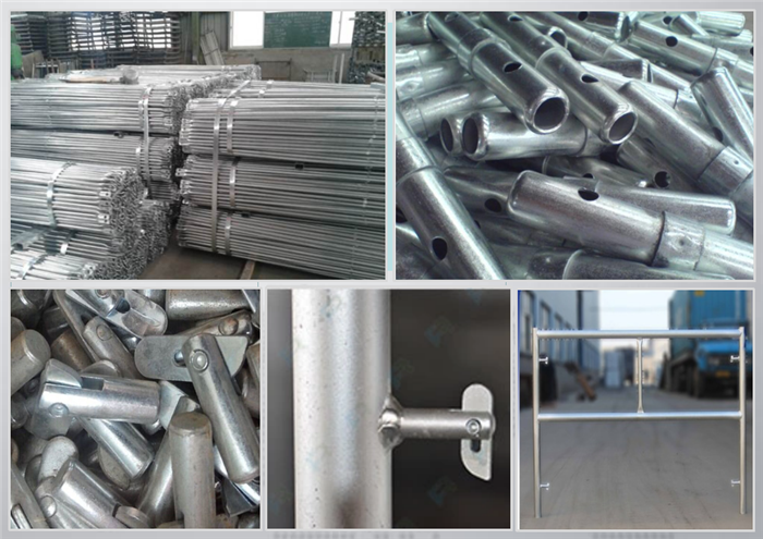 Galvanized Scaffolding Framework