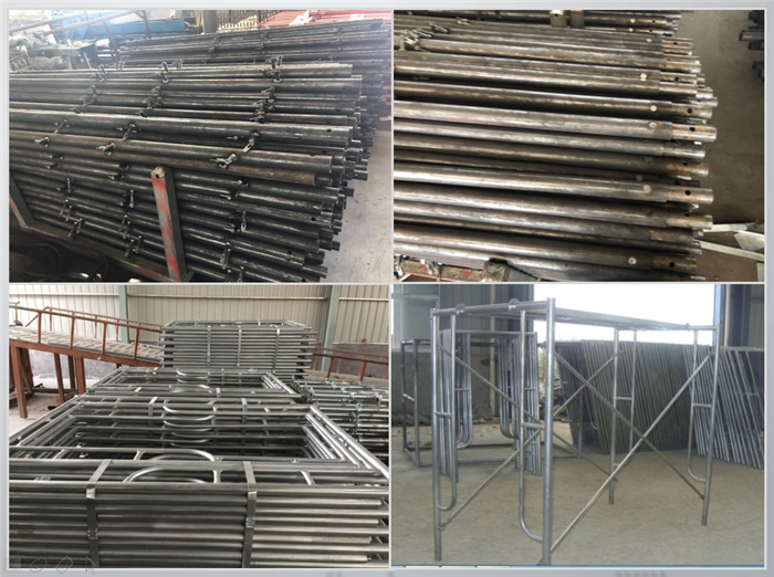 Galvanized Scaffolding Framework