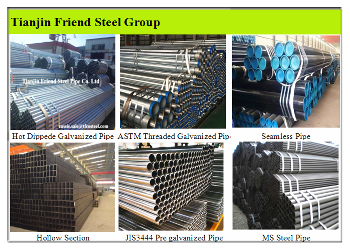 hot-dipped galvanized water pipe
