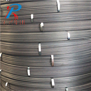 Pc Steel Wire With Spiral Ribbed On Surface