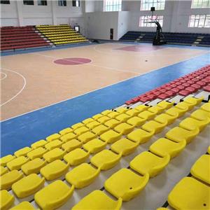 Gymnasium activities retractable grandstand chairs