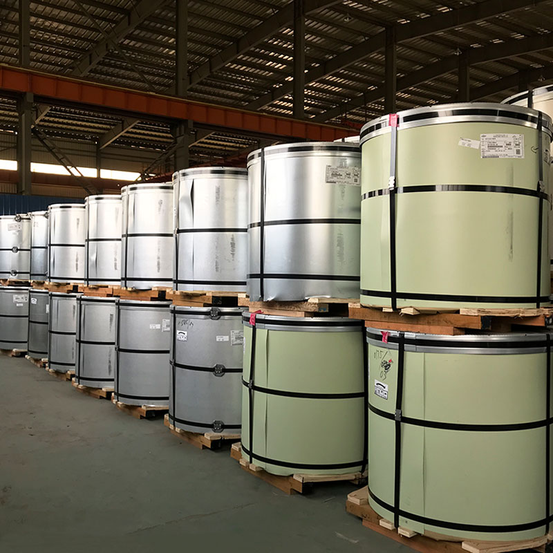 Vorlackierte verzinkte Stahlspulen