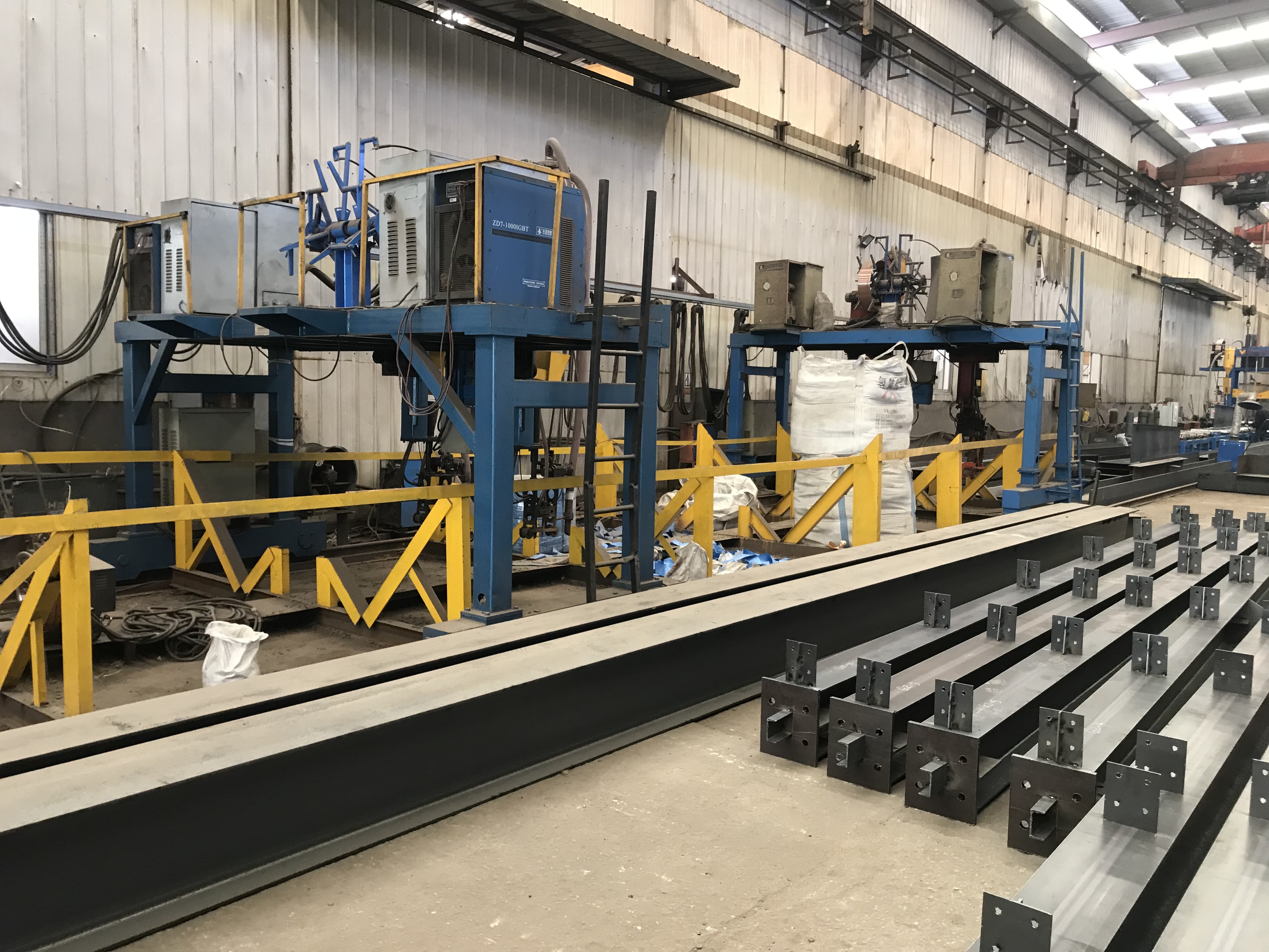 Steel structure production