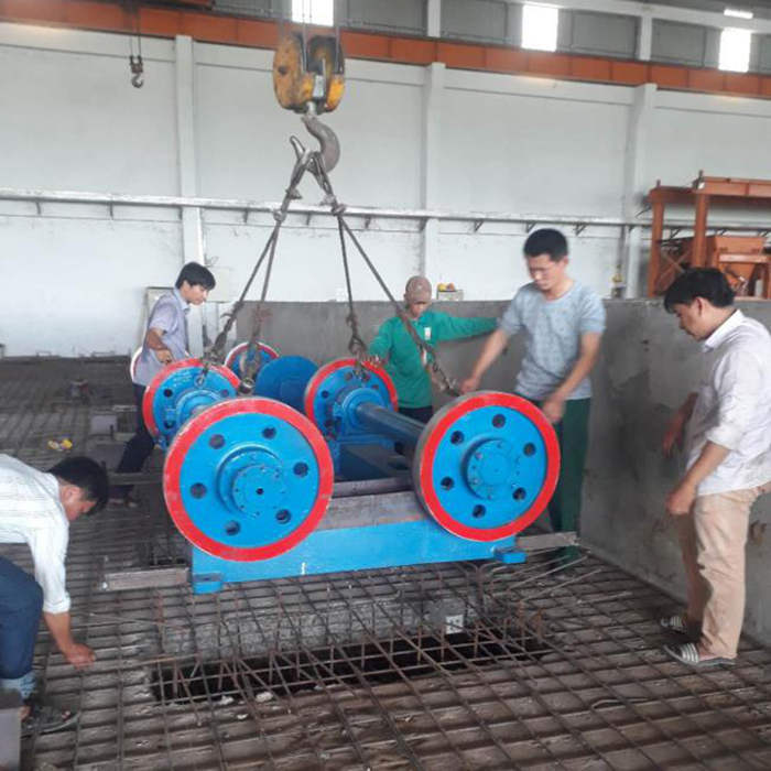 Hongxing group development co.,ltd sent experienced engineers to Vietnam factory to guide installation. Hongxing group development co.,ltd sent experienced engineers to Vietnam factory to guide installation.