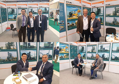 Tietuo Machinery Unveiled The 7th Caspian International Highway Infrastructure And Public Transport Exhibition