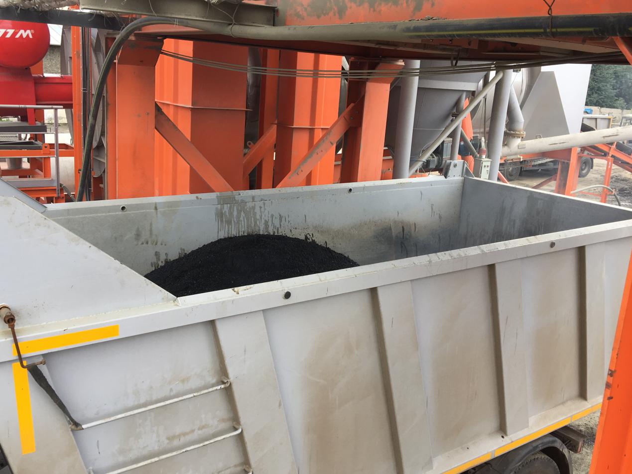 TTM Company added a new asphalt mixing plant to Russian market