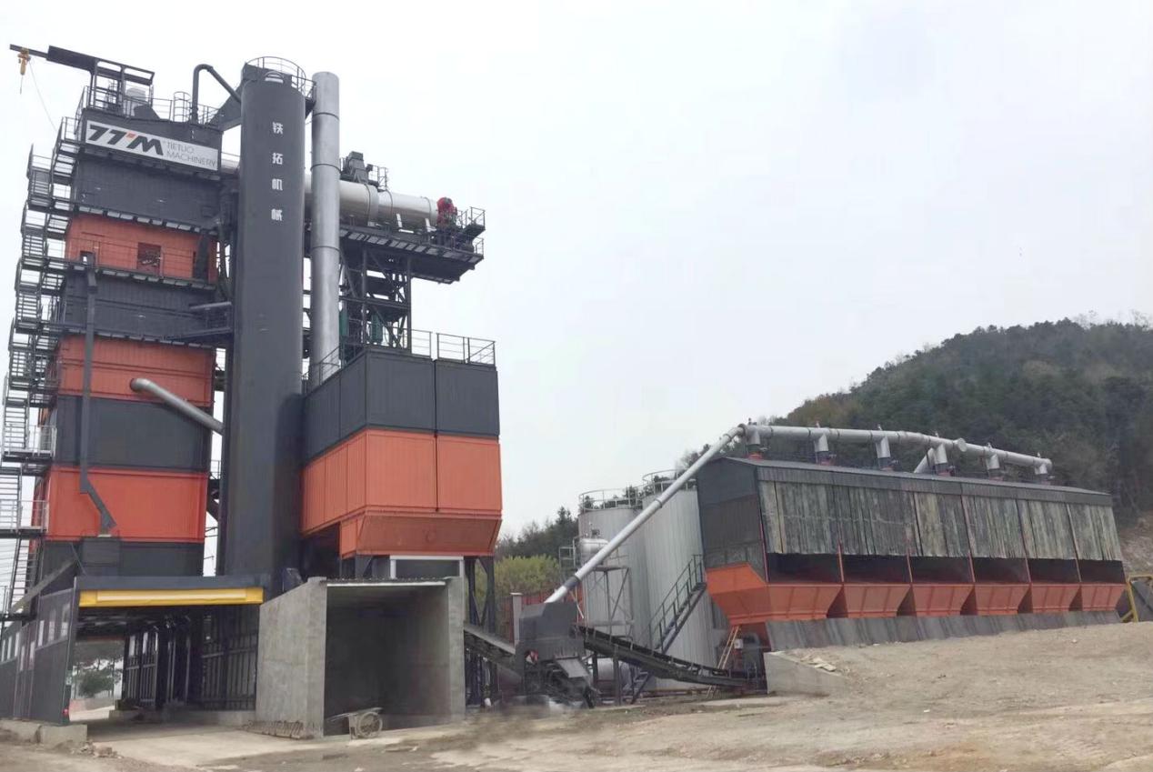 TTM Eco-Friendly RAP Recycling Plant Put Into Production