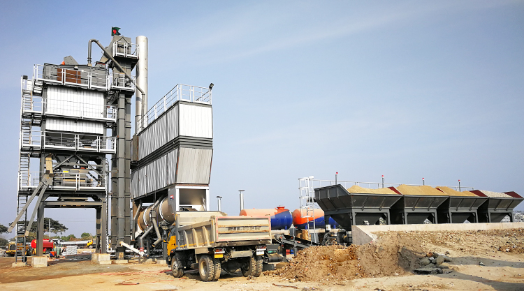Another set of TTM Asphalt Mixing Plant Settled in South Asia