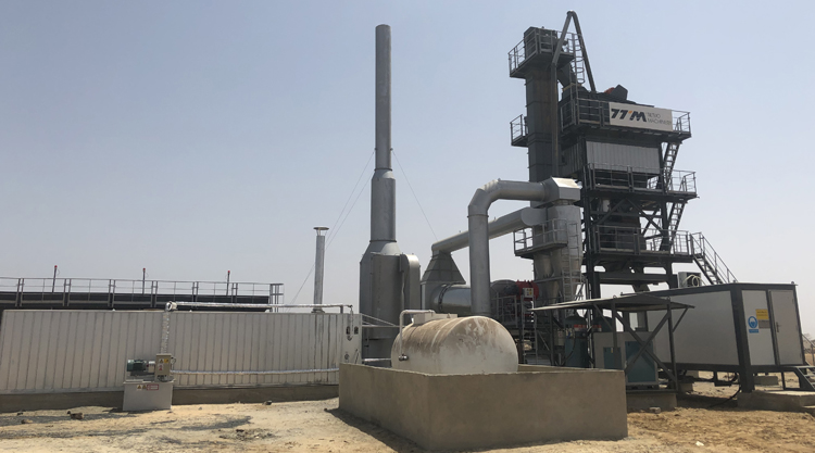 TTM Asphalt Mixing Plant Settled in Senegal Again