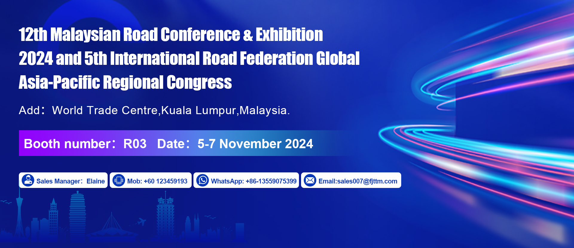 12th Malaysian Road Conference & Exhibition 2024 and 5th International Road Federation Global Asia-Pacific Regional Congress