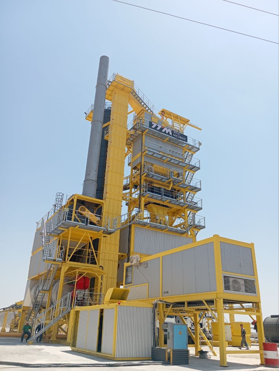 TTM GLB-3000 Provides Full-range Technical Support for Uzbekistan Road Construction