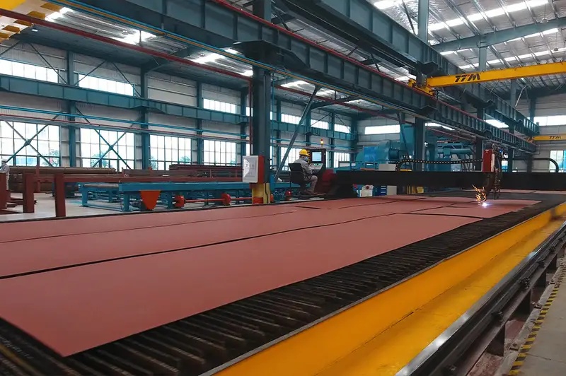 CNC plasma cutting machine
