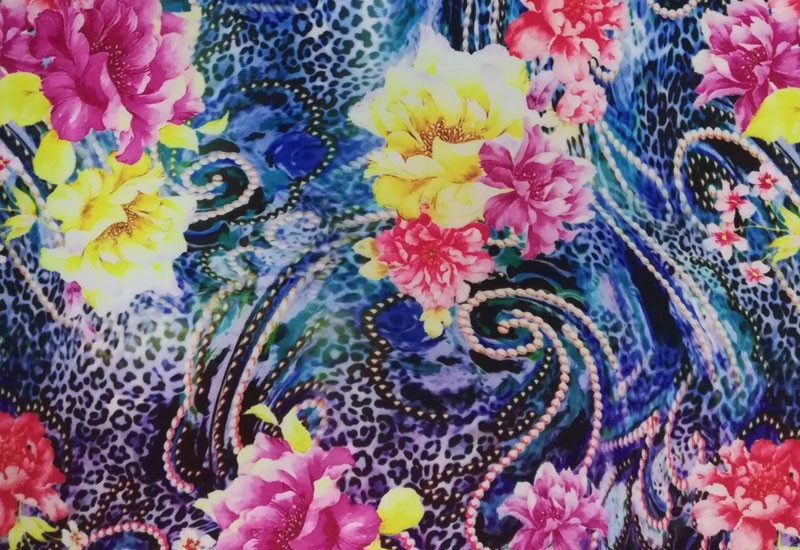 printed knit fabric