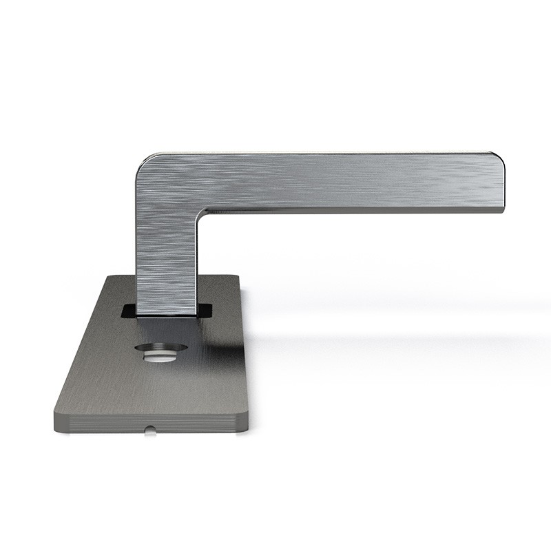 Modern Slim Design Handle With Screwless Plate 116-158