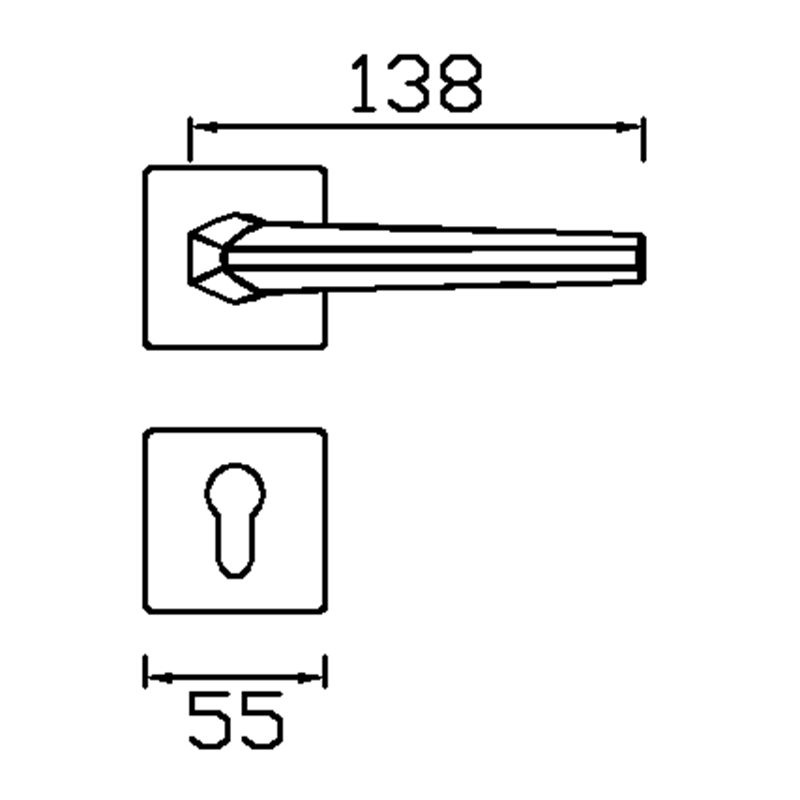 Keyless lock 183-179