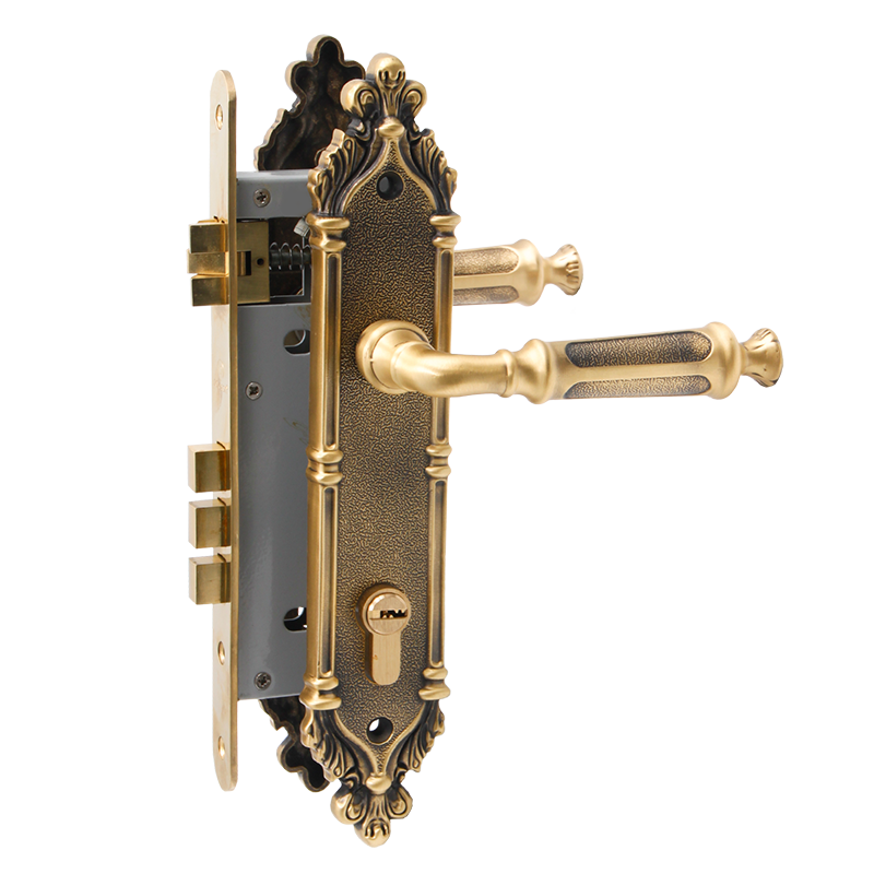 Brass Door Handles CL2828-CF
