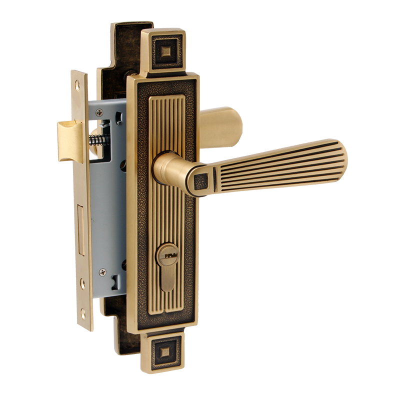 Brass Door Handles CM-14785