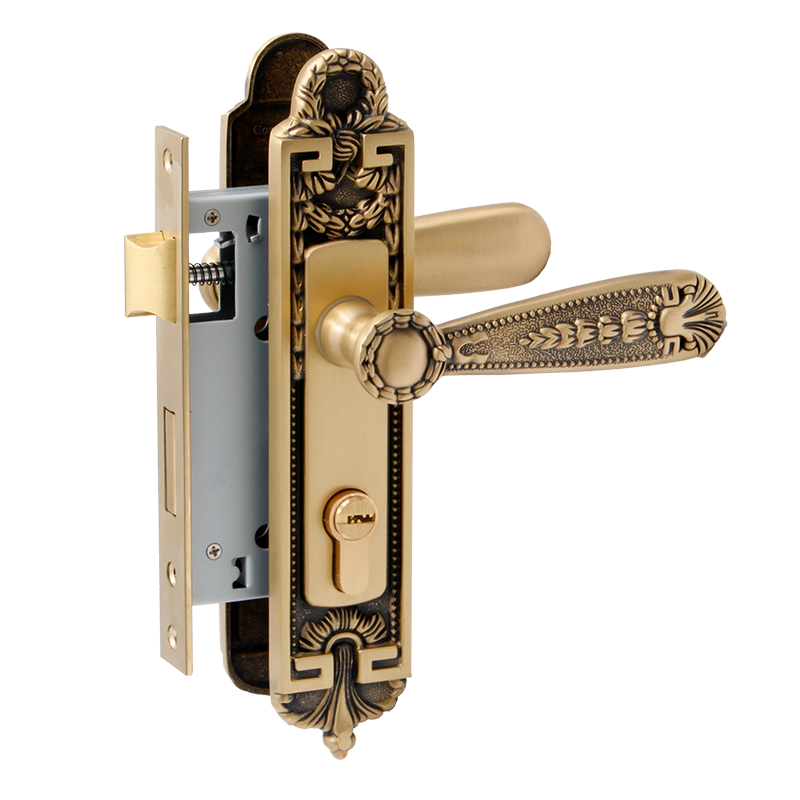 Brass Door Handles CM-502003